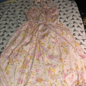 Cider Pink Floral Nightgown